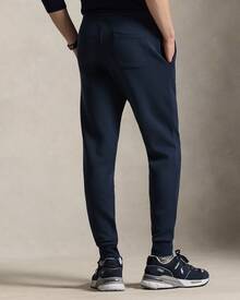 Polo Ralph Lauren Double-Knit Jogger Pant, Embroidered Logo Sweatpants - Men's - 藏蓝色 - 查看 4