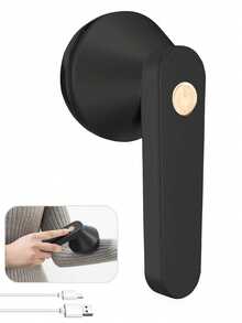 Electric Fabric Defuzzer, Clothes Lint Remover, 6-Blade Electric Lint Remover, Sweater Fuzz Shaver, Suitable For Clothes, Sofa, Furniture, Removes Fuzz, Lint, Bobbles, USB Rechargeable - Multicolor - View 3