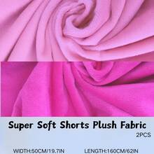 1pc Soft Plush Fabric Material, Suitable For Thanksgiving Decoration, DIY Handmade Home Textile, Applicable To Flannel - Multicolor - View 107