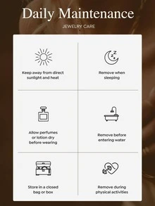 1枚优雅波浪双锆石水滴形925纯银女士订婚结婚戒指，精致新娘首饰，周年纪念生日礼物 - 金色 - 查看 5