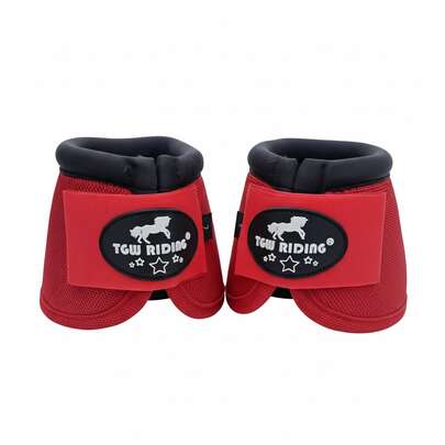 Protector antideslizante para cascos de caballo, protección superior, cómodo, correa adhesiva de liberación rápida