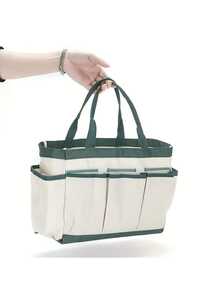 Large Capacity Garden Tool Storage Bag, Compartment Design, Waterproof & Dirt-Resistant, Portable Garden Supplies, Unisex, Storage Tote Bag, Suitable For Outdoor Gardening, Lawn Picnic, Travel Camping, Home Organization, Storage Box, Travel Essentials, Home Goods, Gardening Equipment - One Size - View 10