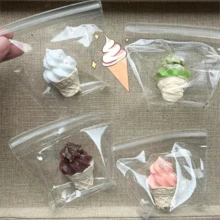 2026新款硅胶挤压冰淇淋甜筒，手工制作逼真硅胶食物玩具 - 完美礼物、生日礼物、理想礼物、惊喜礼物、节日礼物、情侣礼物、万圣节礼物、圣诞节礼物、游戏玩家礼物 - 彩色 - 查看 1