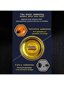 1个合金悠悠球，入门级专业悠悠球，减压玩具，适合家庭、办公室、休闲场所、校园等场合。 - 彩色 - 查看 7