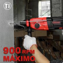 Rotomartillo Cincelador Perforador Sds Teeno Pro920 De 800w - Tipo de Enchufe A USA (110-127V) - Ver 6