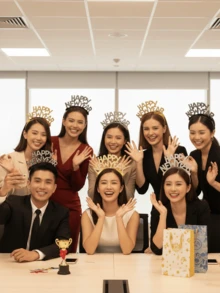 6pcs/Set Women's Fashionable Elegant Shiny Hair Scrunchies, Suitable For Parties, Outdoor Use, Recommended As Gift Hair Accessories, Hair Bands, New Year Gift, Photo Props - Multicolor - View 2