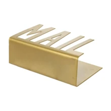Mail Organizer Metal Mail Sorter Letter Holder Desktop Storage For Home And Office Use - View 5