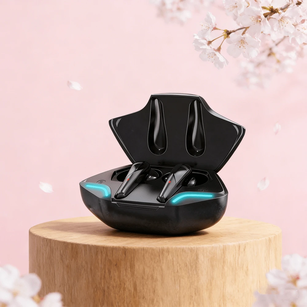 G11 Wireless Gaming Headphones TWS Bluetooth Earphone Stereo Headset Bass Earbuds With Microphone - Black - View 1