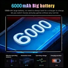 Qetupa 10.1-Inch Android 15 Tablet, 4GB RAM + 64GB ROM Or 8GB RAM+128GB/256GB ROM (Expandable Via 1TB SD Card). MTK6771 Octa-Core 2.0GHz Processor, (1280x800) IPS Touchscreen, 5MP Front Camera And 13MP Rear Camera, 6000mAh Battery, Bluetooth 5.2, 802.11ax Wi-Fi 6, GPS, And A Type-C Charging Port. SIM Card Not Supported -Ideal Choice For Business Professionals And Students. Ideal Gifts For The Holidays. - Mauve Purple - View 4