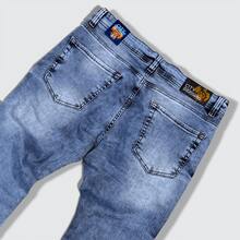Men's Skinny Fitted Jeans With A Lengthening Effect - JO-007 - Ver 5