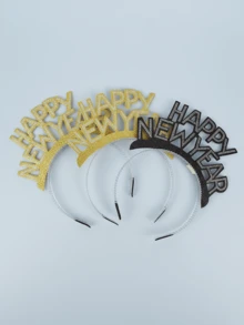 6pcs/Set Women's Fashionable Elegant Shiny Hair Scrunchies, Suitable For Parties, Outdoor Use, Recommended As Gift Hair Accessories, Hair Bands, New Year Gift, Photo Props - Multicolor - View 6