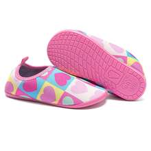 Children's Water Shoes Sizes 17-32, Non-Slip Neoprene, Easy To Put On, Beach, Pool, Park, Water, Sand, Club, Flexible - 紫色 - 查看 9