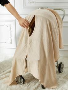 1pc Multi-Functional Nursing Cover, Fashionable Nursing Scarf, Outdoor Baby Feeding Cover, Maternity & Nursing Supplies [Oeko-Tex] Certified - Multicolor - View 2