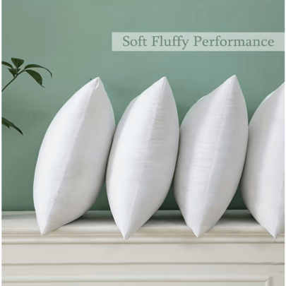 Pack Of 4 Extra Deep Filled Throw Pillow Inserts All Sizes Soft Cushion Pads For Home Decor Scatters Fillers Comfortable Support