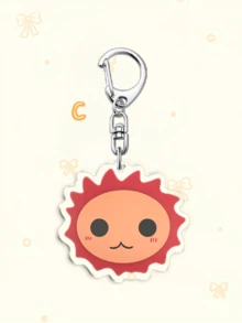 1 قطعة سلسلة مفاتيح شخصية كرتونية سيول/سلسلة مفاتيح صداقة: إكسسوار حقيبة بتصميم الشخصية، مجوهرات مثيرة للاهتمام وهدية للمعجبين. مناسبة للصديق، الصديقة، العائلة، المعلم، هدايا الحفلات، وديكور الهاتف ذو الموضوع. - متعدد الألوان - مشاهدة 17