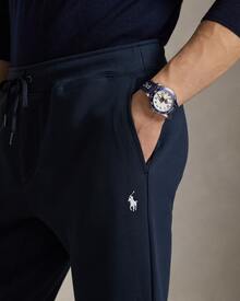 Polo Ralph Lauren Double-Knit Jogger Pant, Embroidered Logo Sweatpants - Men's - 藏蓝色 - 查看 2