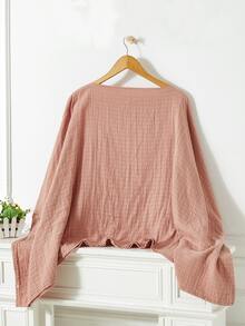 1pc Multi-Functional Nursing Cover, Fashionable Nursing Scarf, Outdoor Baby Feeding Cover, Maternity & Nursing Supplies [Oeko-Tex] Certified - Multicolor - View 3