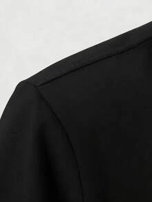 Women's Plus Size S-5XL Cotton T-Shirt, Oversized Fit Gym Graphic Tee With Colorful Dumbbell & Fitness Icons, Casual Short Sleeve Workout Top For Activewear, Soft Breathable Basic Shirt For Daily Wear - 黑色 - 查看 4