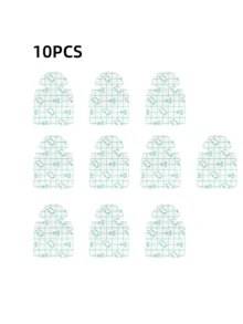 10片透明PU鞋跟贴，加宽加厚，防摩擦隐形鞋跟垫，适用于高跟鞋、凉鞋、皮鞋、运动鞋和网球鞋 - 無色 - 查看 6