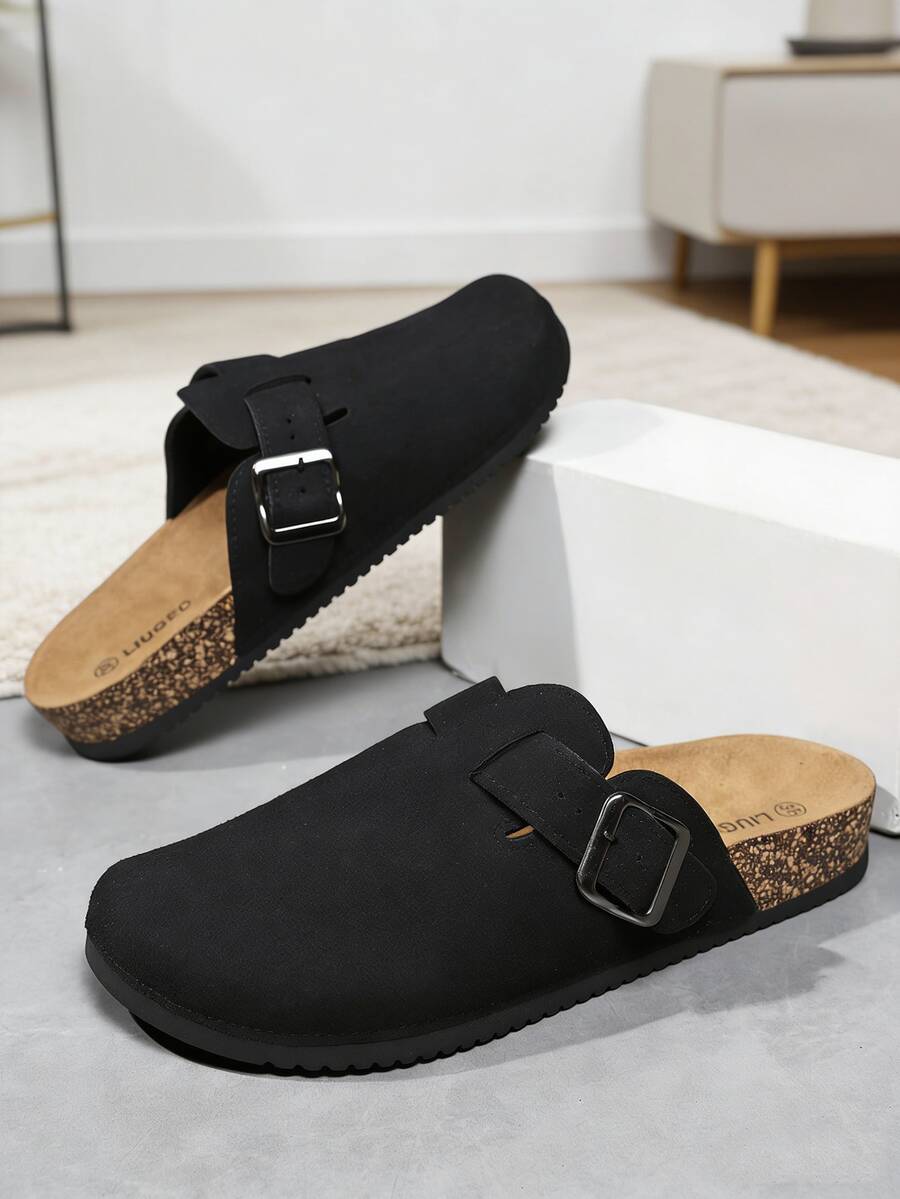 Dép lê đế bần thời trang, thoải mái, kiểu dáng unisex, phù hợp cho đi làm, ở nhà, văn phòng, du lịch, đi biển, mọi mùa.