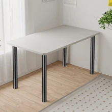 1/2/4PCS 71-110CM Adjustable Kitchen Worktop/Desk/Breakfast Bar Table Leg 60mm Bar - Black - View 7