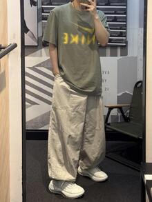 Áo thun ngắn tay Nike HYVERSE Dri-FIT Casual thấm hút mồ hôi nhanh khô mềm mại đa năng dành cho nam màu xanh lá cây - màu xanh lá - Xem 9