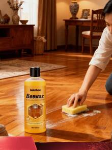 jakehoe 1/2/5pcs Wood Floor Cleaner And Polish, Stain Removal And Dust-Proof Floor Care Wax, Home Wood Floor Brightening And Shining Cleaner, Daily Floor Maintenance Cleaning Solution, Residue-Free Protective Long-Lasting Floor Polish - Chất lỏng - Xem 2