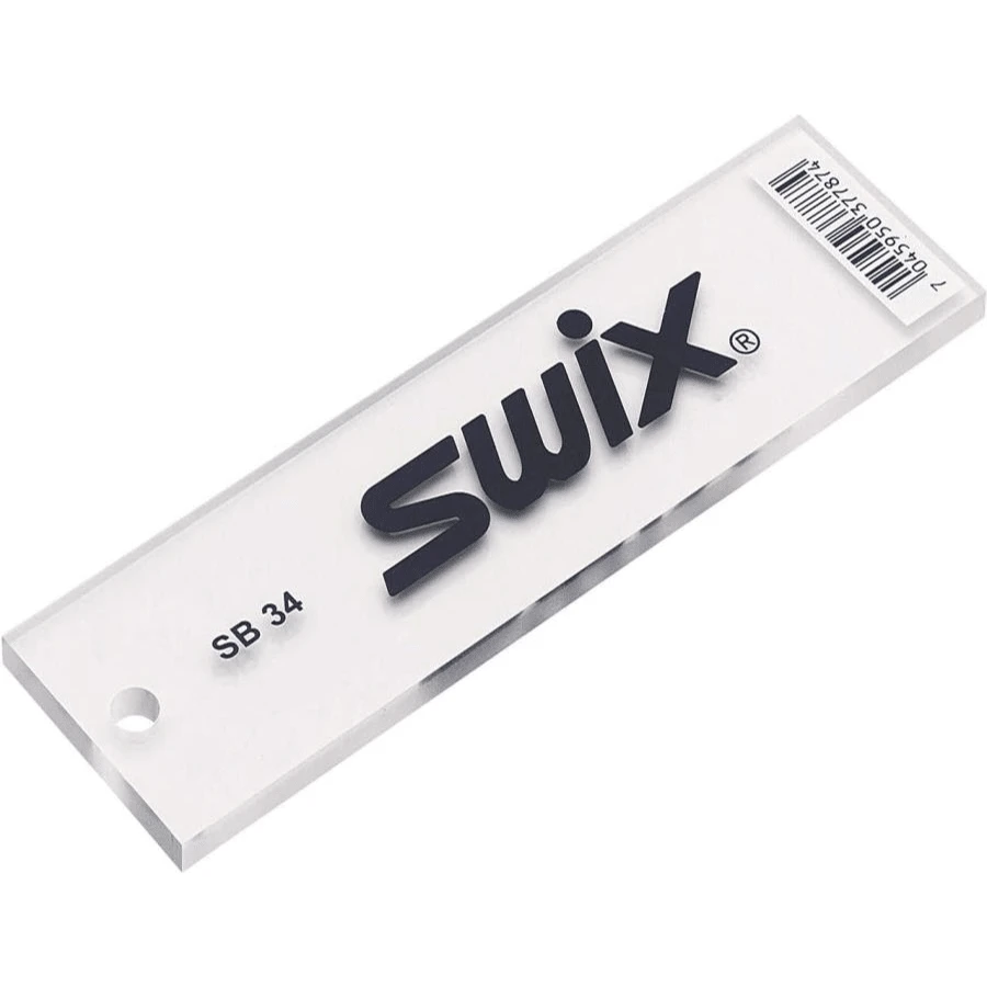 Swix Wax Scraper Snowboard And Wide Ski (4mm Thick) - White - View 1