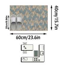 1 pieza Alfombra/Tapete/Felpudo/Pasillo de área con patrón floral vintage, rayado y botánico, alfombra suave y lavable para baño, cocina, entrada, pasillo, dormitorio, sala de estar, decoración versátil para el hogar - Multicolor - Ver 16