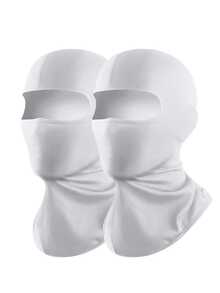 1/2 piezas Pasamontañas unisex, Braga de cuello, Máscara facial, Adecuado para ciclismo, senderismo, fiestas, esquí, etc. - Multicolor - Ver 7