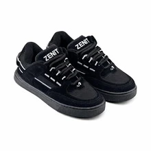 Men's And Women's Casual Reflective Skater Shoes, Padded, Super Comfortable - 黑色 - 查看 15