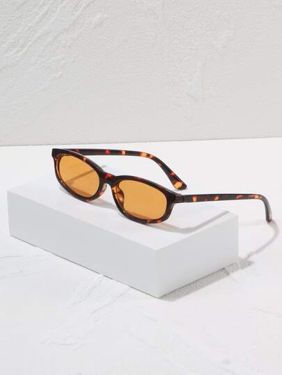 1pc Lightweight Narrow Frame Cat Eye (Factory Direct At Super Low Price) For Women, Retro Versatile Fashion Glasses Suitable For Street Style, Runway, Party, Fashion Accessory