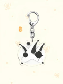 1 قطعة سلسلة مفاتيح شخصية كرتونية سيول/سلسلة مفاتيح صداقة: إكسسوار حقيبة بتصميم الشخصية، مجوهرات مثيرة للاهتمام وهدية للمعجبين. مناسبة للصديق، الصديقة، العائلة، المعلم، هدايا الحفلات، وديكور الهاتف ذو الموضوع. - متعدد الألوان - مشاهدة 4