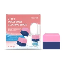 3-In-1 Toilet Cleaner Rim Block - New Arrival Triple Action Bowl Freshener - Powerful Deodorizing & Descaling Agent - Long-Lasting Scented Cleaning Tool - Automatic Maintenance - Solid State - View 12