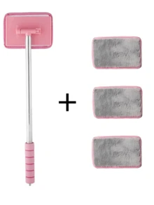 rayhong Windshield Cleaning Tools - Ultra-Fine Microfiber Cloth Car Glass Cleaning Brush - Detachable Handle, Car Windshield Squeegee, Interior Accessories, Car Cleaning Kit, Car Glass Cleaner, Windshield Cleaner. Auto Parts, Auto Accessories, Car Essentials, Automotive Supplies - Multicolor - View 10