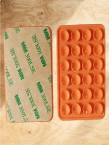 升级版硅胶吸盘手机壳支架，吸盘手机支架，Octobuddy，粘性手机支架，粘性手机托架（使用前，请仔细清洁表面，确保其干净平整。粘贴后请等待30分钟再使用。） - 方形 - 查看 10