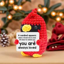 Hand-Crocheted Desk Decorations: Whimsical Sci-Fi Figures, Animal And Plant-Themed Dolls, And Cute Cartoon Designs-A Heartwarming, Handcrafted Gift That Brings Joy And Positivity. These Make Excellent Birthday Gifts For Close Friends, Girlfriends, Or Sisters, Or As Small Tokens Of Friendship For Women. - Multicolor - View 21