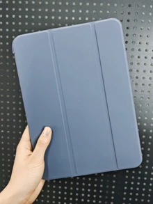 Tablet Protective Case Compatible With Samsung Galaxy Tablet / IPad / Redmi Pad Se/Xiao MiPad, Anti-Fall Protection, Ultra-Thin/Smart Stand/Auto-Wake Protective Case Compatible With Apple IPad Mini 4/5/6, 9.7/10.2/10.5 Inches, Air 4/5/6, 10th Gen, 10.9 Inches, Pro 11 Inches, Air 11(M2) , Air 13 And Pro 11(M4 - Dusty Purple - View 3