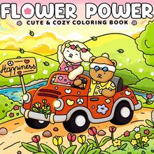 1 cuốn sách tô màu dành cho người lớn, 40 trang, 190g, chủ đề "Sức mạnh của hoa" - Hình minh họa thú cưng dễ thương trong chuyến đi đường dài và thế giới thần tiên hoa lá, sách tô màu giúp giảm căng thẳng, món quà hoàn hảo cho mùa cưới, Ngày của Mẹ. - Sức mạnh của hoa - Xem 12