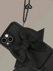 Butterfly+Phone Case+Wristband Anti Fall Phone Protective Case Phone Case Protective Case Suitable For IPhone 16 15 14 13 12 11 Pro Max PLUS - Black - View 6