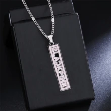 KPOP STRATKID SK BP AESP Letter Pendant Necklace, Fashionable Korean Wave, Fan Collection, Gift, Fans Merch Goods - Multicolor - View 9