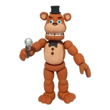 Figura Five Nightss At Freddy's Freddy Articulado Accesorios - Café integral - Ver 5