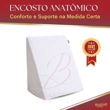 Encosto Anatômico Triangular - Branco - Visão 3