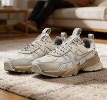 Nike New Lightweight Cushioned W V2K RUN GTX Rubber Outsole Casual Sports Shoes, Versatile Must-Have Style FZ2622-002 - Shallow Iron Ore Limestone - View 1