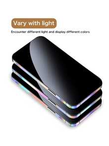 2片装夜光手机边框及镜头保护膜，夜光效果显著，具有自修复功能，防撞边框，防刮擦，采用高级粘合材料，粘合力强，兼容 17 Pro Max/17 Pro/17 Air/17/16 Pro Max/16 Pro/16 Plus/16/15 Pro Max/15 Pro/15 Plus/15/14/13/12等型号 - 炫彩 - 查看 5