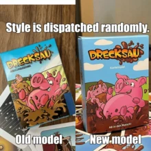 1 Box Dirty Pig Board Game, Logic Reasoning Strategy Thinking Interactive Card Game, Suitable For Family Gathering, Party And Other Activities (Random Style Delivery) - Multicolor - View 11