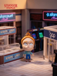 Móc khóa chính thức Stranger Things của Netflix (1 chiếc) - Mặt dây chuyền hình nhân vật 3D bằng xốp & Móc khóa trang trí có khóa kéo Phụ kiện ba lô Quà tặng sưu tầm - Max, Eleven, Dustin, Demogorgon, Lucas, Eddie - Nhiều màu - Xem 8