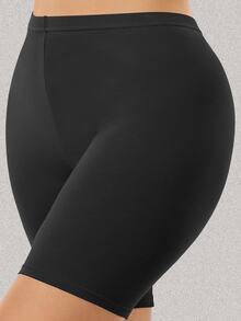 Set de 3 pantalones de informales sin costuras de talle medio para tallas grandes - Multicolor - Ver 9