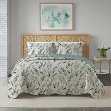3-Piece Set: Double-Sided Queen Bedspread, Patchwork Quilt, Ultra Patch - 查看 2