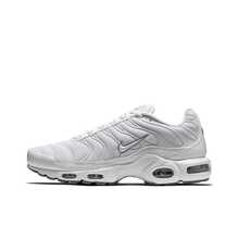 Nike Air Max Plus 復古減震 低筒 休閒城市通勤跑步鞋 男款 - 白色 - 查看 18